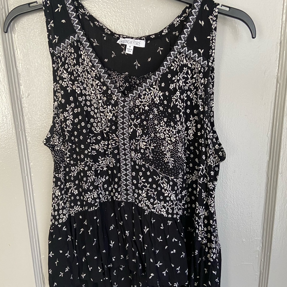 floral tank top